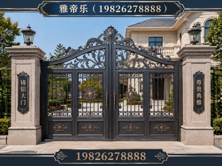 泗洪县智能入户大门展示图