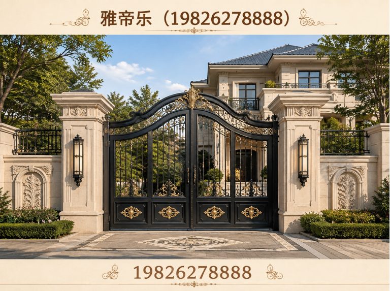 泗洪县别墅大门展示图